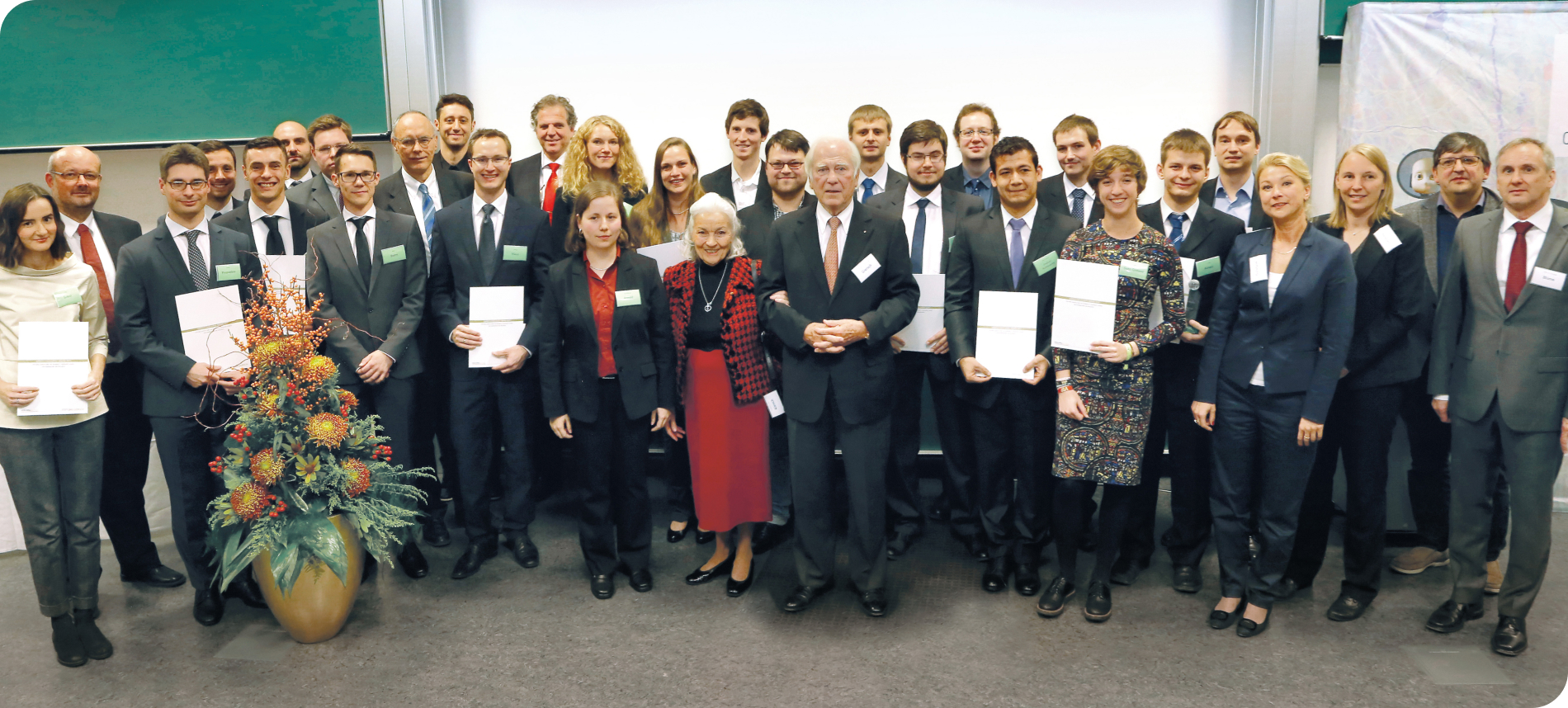 Gruppenbild bei den Giersch Excellence Awards